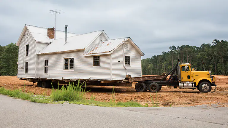 Ever thought about relocating a physical house to your land